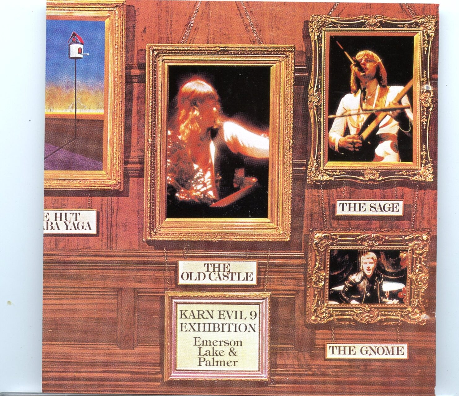 EMERSON LAKE AND PALMER – Karn Evil 9 Exhibition ( 2 CD SET ) ( Highland )( Richstadium, New York, July 1974 ) front cover EMERSON LAKE AND PALMER - Karn Evil 9 Exhibition ( 2 CD SET ) ( Highland )( Richstadium, New York, July 1974 ) front cover