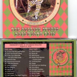 ROLLING STONES – Knebworth Fair ( 2 CD SET ) ( Knebworth Park, Nr Stevenage, England, August 12th, 1976 ) ( MAYFLOWER )