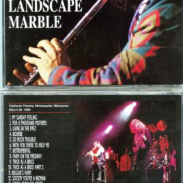 JETHRO TULL – Landscape Marble ( 2 CD SET ) ( Orpheum Theatre, Minneapolis, Minnesota, USA, March 28th, 1994 )
