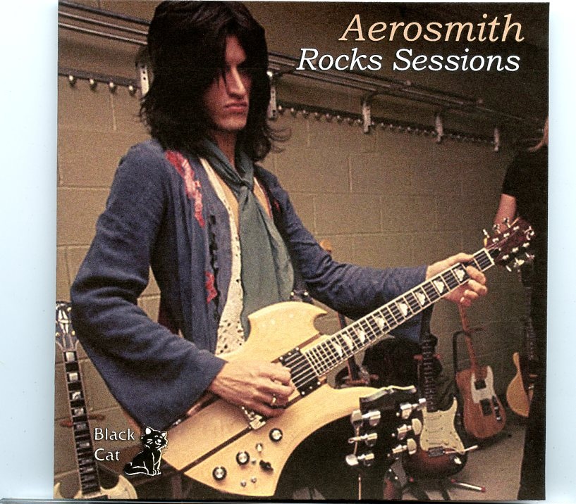AEROSMITH – Rocks Sessions ( 1 CD ) ( Wherehouse Waltham, MA And The Record Plant, New York, February 1976 ) front cover AEROSMITH - Rocks Sessions ( 1 CD ) ( Wherehouse Waltham, MA And The Record Plant, New York, February 1976 ) front cover