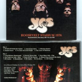 YES – Roosevelt Stadium 1976 ( 2 CD SET ) ( SIRENE ) ( Roosevelt Stadium, New Jersey, USA, June 17th, 1976 )