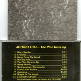 JETHRO TULL – The Pine Ian´s Jig ( 1 CD )( Live At The Sports Arena, Los Angeles, CA, USA, November 12th, 1980 )