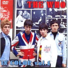 THE WHO - In Color Vol. 1  ( 1 DVD ) ( 2021 TOMMY RECORDS ) front cover