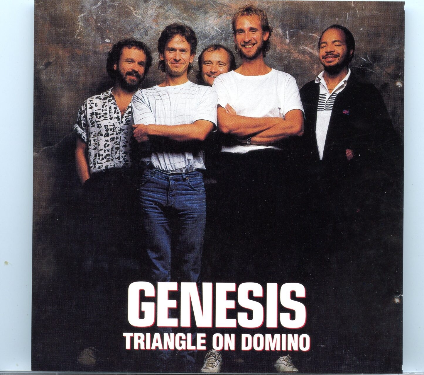 GENESIS – Triangle On Domino ( Highland ) ( 2 CD SET ) ( Live in berlin, Germany, June 8th, 1987 ) front cover GENESIS - Triangle On Domino ( Highland ) ( 2 CD SET ) ( Live in berlin, Germany, June 8th, 1987 ) front cover