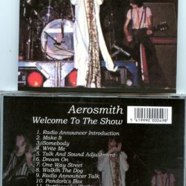 AEROSMITH – Welcome To The Show ( 1 CD )( Soundboard at Counterpart Studios, Cincinnati, OH, USA, September 26th, 1973 )