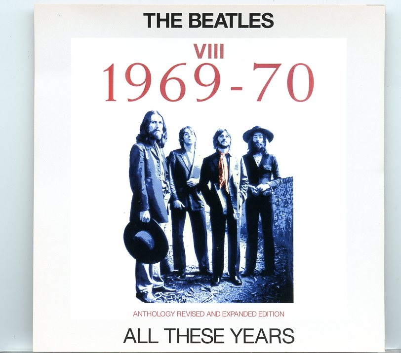 THE BEATLES – All These Years Vol. 8 1969-1970 ( 2 CD SET ) ( Anthology Revised And Expanded ) ( 2021 SUPERSTOCK ) front cover THE BEATLES - All These Years Vol. 8 1969-1970 ( 2 CD SET ) ( Anthology Revised And Expanded ) ( 2021 SUPERSTOCK ) front cover