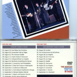 THE BEATLES – Beatles Greatest Live 1964 In Color ( 1 DVD ) ( Misterclaudel / Valkyrie ) ( Concert and Documentary Films In Color )