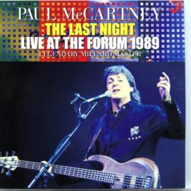 PAUL  McCartney - The Last Night Live At The Forum 1989 ( 2 CD SET ) ( 2021 BEATFILE ) ( Inglewood Forum,CA, USA, November 29th, 1989 ) front cover