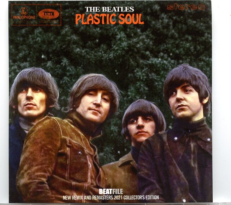 THE BEATLES – Plastic Soul ( 1 CD ) ( 2021 BEATFILE )( Unreleased New Remix And Remasters Compilation ) front cover THE BEATLES - Plastic Soul ( 1 CD ) ( 2021 BEATFILE )( Unreleased New Remix And Remasters Compilation ) front cover