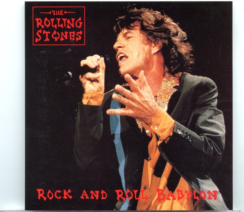 ROLLING STONES – Rock ‘N’ Roll Babylon ( 1 CD ) ( Vinyl Gang ) ( Chicago, Port Chester And New York, 1997 ) front cover ROLLING STONES - Rock 'N' Roll Babylon ( 1 CD ) ( Vinyl Gang ) ( Chicago, Port Chester And New York, 1997 ) front cover
