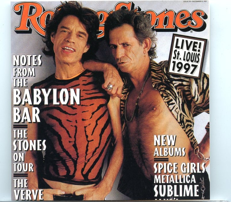 ROLLING STONES – Take Me Up St. Louis ( 2 CD SET )( Vinyl Gang ) ( TWA Dome, St Louis, Missouri, December 12th, 1997 ) front cover ROLLING STONES - Take Me Up St. Louis ( 2 CD SET )( Vinyl Gang ) ( TWA Dome, St Louis, Missouri, December 12th, 1997 ) front cover