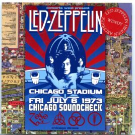 LED ZEPPELIN - Chicago Soundcheck 1973 ( 2 CD SET )( Wendy ) ( Chicago Auditorium, Chicago, IL, USA, July 6th, 1973 ) front cover