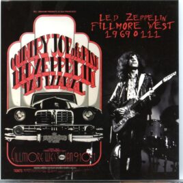 LED ZEPPELIN - Fillmore West 1969 0111 ( 2 CD Set ) ( Wendy ) ( San Francisco, CA, USA, January 11th, 1969 plus bonustracks ) front cover