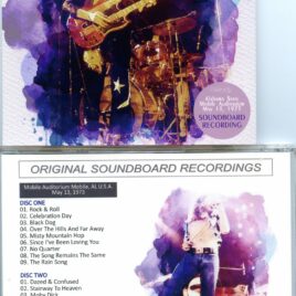 LED ZEPPELIN – Is Like A Box Of Chocolates ( 2 cd set ) ( Wendy ) ( Mobile Auditorium, Mobile, AL, USA, May 13th, 1973 plus bonustracks )