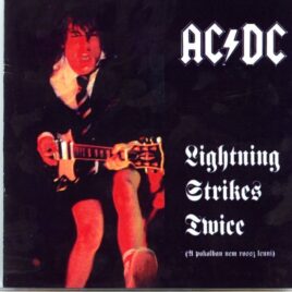 AC/DC - Lighning Strikes Twice ( 1 CD ) ( Live in Budapest, August 22nd, 1991 ) front cover