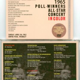 THE BEATLES – Poll -Winners All Star Concert In Color 1966 ( 1 DVD ) ( Valkyrie ) ( Empire Pool Wembley, Sunday May 1st 1966 )