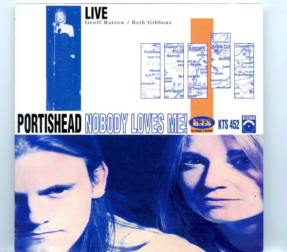 PORTISHEAD – Nobody Loves Me ( 1 CD ) ( KTS ) ( Recorded Live On Tour , April 1995 ) front cover PORTISHEAD - Nobody Loves Me ( 1 CD ) ( KTS ) ( Recorded Live On Tour , April 1995 ) front cover