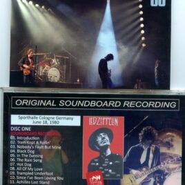 LED ZEPPELIN – Tour Over Cologne ( 2 cd set ) ( Wendy ) ( Sporthalle Cologne, Germany , June 18th , 1980 )