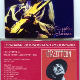 LED ZEPPELIN – Tour Over Hannover ( 2 cd set ) ( Wendy ) ( Messehalle Hannover, Germany , June 24th, 1980 )