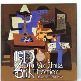 LED ZEPPELIN - Vis Unita Fortior ( 2 cd set ) ( Wendy ) ( Trentham Gardens, Stoke'On'Trent, UK, January 15th, 1973 ) front cover