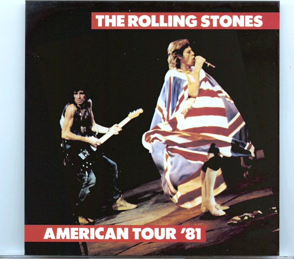 THE ROLLING STONES – American Tour 81 ( 2 CD Set ) ( Vinyl Gang ) ( Hampton Roads, Virginia, December 18th, 1981 ) front cover THE ROLLING STONES - American Tour 81 ( 2 CD Set ) ( Vinyl Gang ) ( Hampton Roads, Virginia, December 18th, 1981 ) front cover