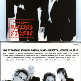 THE ROLLING STONES – Boston You’re Big Enough ( 2 cd set ) ( Vinyl Gang )( Stones at Foxboro Stadium, Boston, MA, USA, October 20th, 1997 )