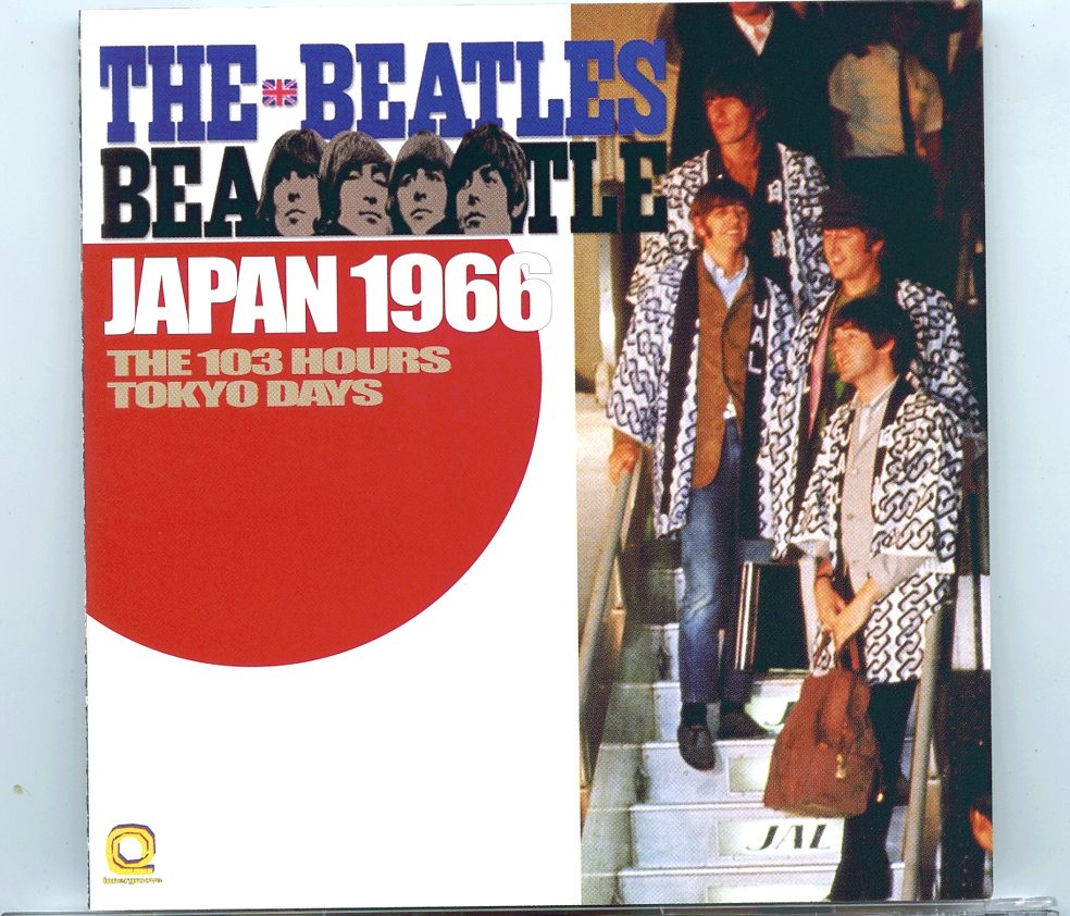 THE BEATLES – Japan 1966 ( 1 CD – 1 DVD ) ( 2022 INNERGROVE ) front cover THE BEATLES - Japan 1966 ( 1 CD - 1 DVD ) ( 2022 INNERGROVE ) front cover