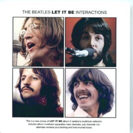 THE BEATLES - Let It Be Interactions ( 2 CD SET ) ( 2021 GOLDIES ) front cover