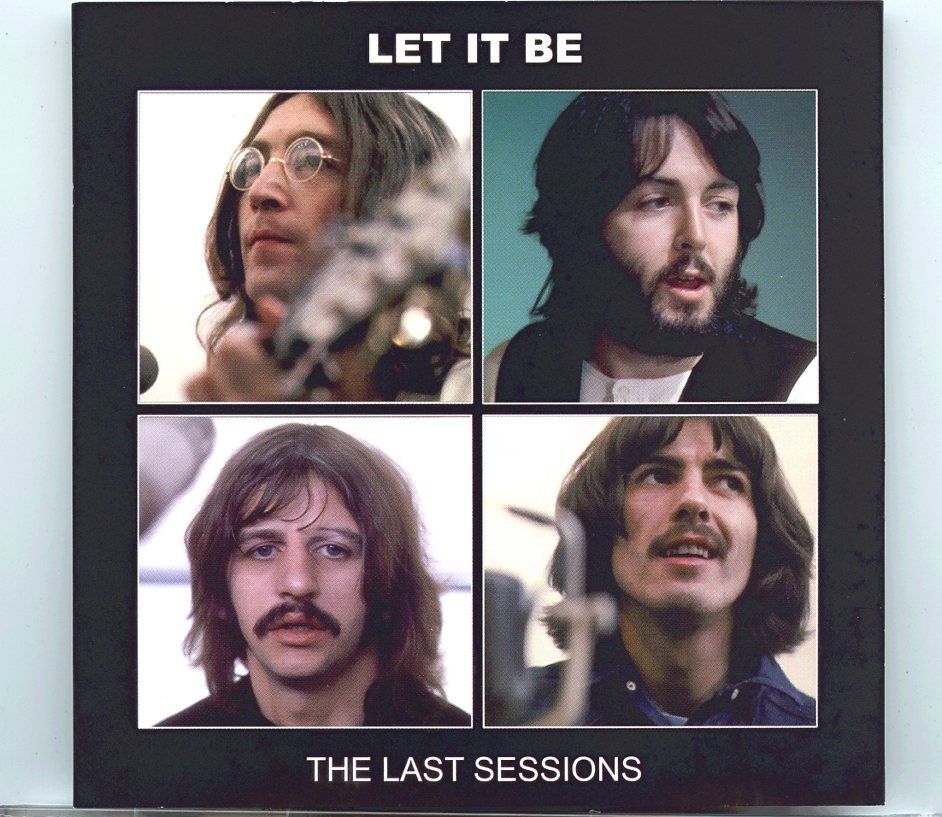 THE BEATLES – Let It Be The Last Sessions ( 2 CD SET ) ( 2021 DAP ) front cover THE BEATLES - Let It Be The Last Sessions ( 2 CD SET ) ( 2021 DAP ) front cover