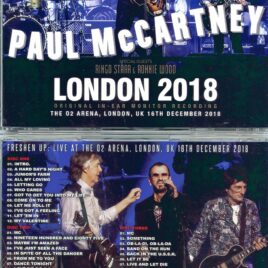 PAUL McCartney – London 2018 ( 3 CD SET ) ( The 02 Arena, London, UK, December 16th, 2018 )