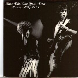 THE ROLLING STONES - Sure The One You Need ( 2 CD SET )( Vinyl Gang )( Arrowhead Stadium, Kansas City, Missouri, June 6th, 1975 ) front cover