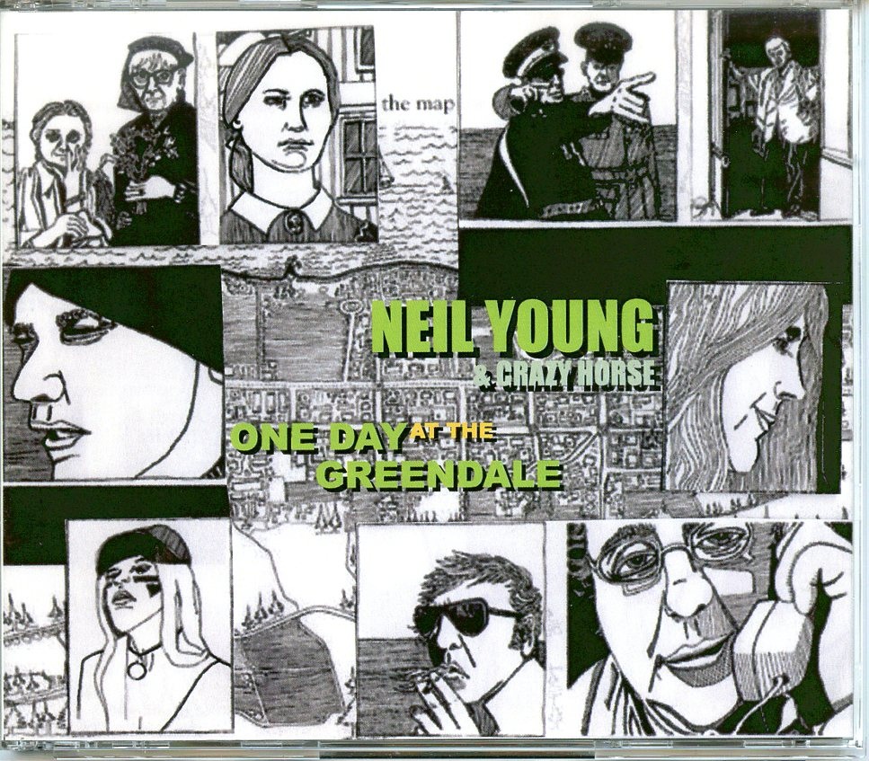 NEIL YOUNG – One Day at the Greendale ( 3 CD SET ) ( Red Rocks Amphitheater, Morrison, CO, USA, July 29th, 2003 ) front cover NEIL YOUNG - One Day at the Greendale ( 3 CD SET ) ( Red Rocks Amphitheater, Morrison, CO, USA, July 29th, 2003 ) front cover