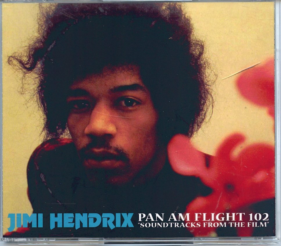 JIMI HENDRIX – Pan Am Flight 102 ( 2 CD – 1 DVD SET ) ( SKORPIO ) ( Soundtrack from the film ) front cover JIMI HENDRIX - Pan Am Flight 102 ( 2 CD - 1 DVD SET ) ( SKORPIO ) ( Soundtrack from the film ) front cover
