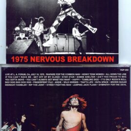 THE ROLLING STONES – 1975 Nervous Breakdown ( 2 cd set ) ( Vinyl Gang )( LA Forum, California, USA, July 10th, 1975 )