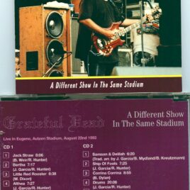GRATEFUL DEAD – A Different Show in the Same Stadium ( 2 CD SET ) ( Live in Eugene, Autzen Stadium, August 22nd, 1993 )