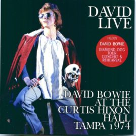 DAVID  BOWIE - At The Curtis Hixon Hall ( 2 cd ) ( HELDEN ) ( Tampa, FL, USA, July 2nd, 1974 + Hampshire, UK, June 8th 1974 ) front cover