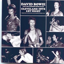 DAVID  BOWIE - Cleveland 1st Night 1972 ( 1 CD ) ( WARDOUR ) ( Live in Public Hall, Cleveland, Ohio, USA, November 25th, 1972 ) front cover