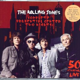 THE ROLLING STONES - Complete Prudential Center Two Nights ( 4 CD SET )( MAYFLOWER ) ( Newark, New Jersey, USA, Dec 13th and 15th , 2012 ) front cover