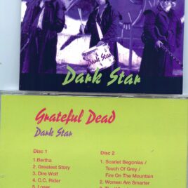 GRATEFUL DEAD – Dark Star ( 2 CD SET ) ( DISCURIOS )( Recorded Live at the Greek Theatre in Berkley on July 13th, 1984 )