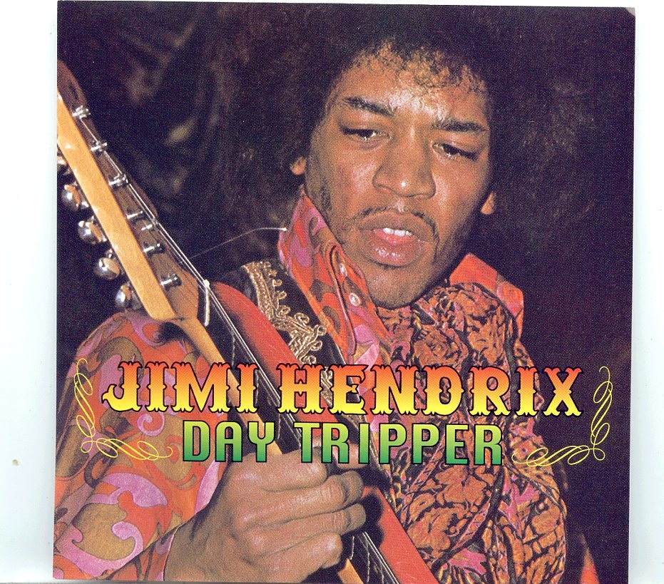 JIMI HENDRIX – Day Tripper ( 1 CD ) ( Dynamite Studios ) ( 21 Extraordinaire Rare Tracks, See list ) front cover JIMI HENDRIX - Day Tripper ( 1 CD ) ( Dynamite Studios ) ( 21 Extraordinaire Rare Tracks, See list ) front cover