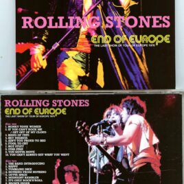 THE ROLLING STONES – End Of Europe ( 2 cd set ) ( EXILE ) ( Stadthalle, Wien, Austria, June 23rd, 1976 , LAST Show of Europe 1976 )