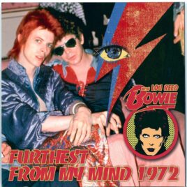 DAVID  BOWIE - Furthest from My Mind with Lou Reed ( 1 CD ) ( HELDEN )( Live in Cleveland, Ohio, USA, November 25th, 1972 ) front cover