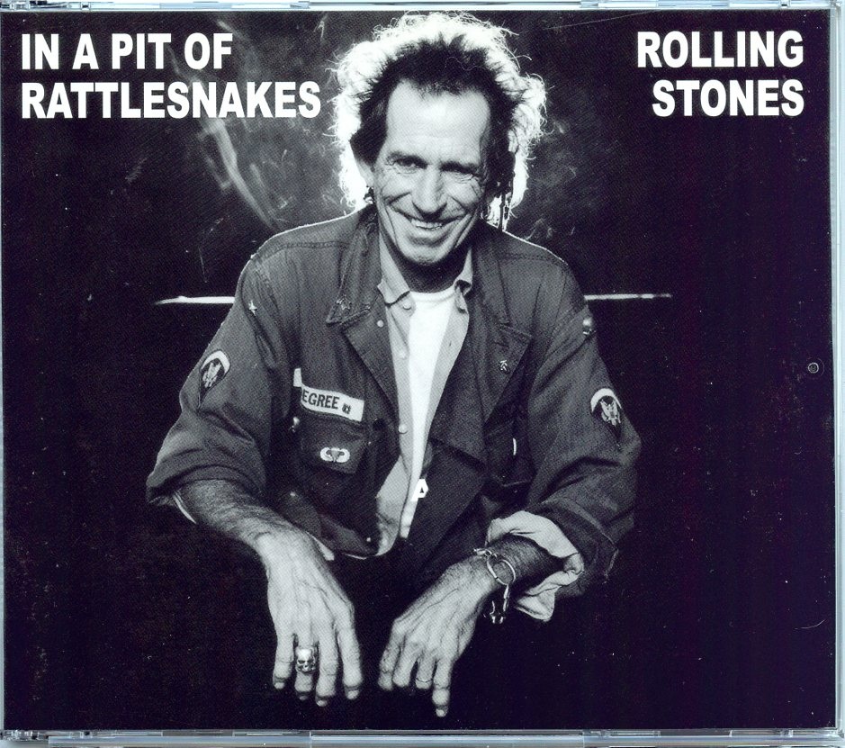 THE ROLLING STONES – In A Pit Of Rattlesnakes ( 4 CD SET ) ( Vinyl Gang ) ( Astoria Aug 27th 2003 And Wembley Aug 29th 2003, London UK ) front cover THE ROLLING STONES - In A Pit Of Rattlesnakes ( 4 CD SET ) ( Vinyl Gang ) ( Astoria Aug 27th 2003 And Wembley Aug 29th 2003, London UK ) front cover