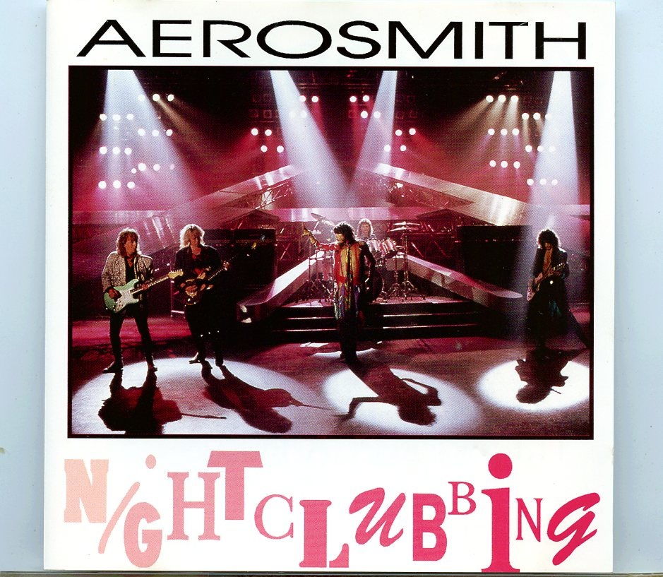 AEROSMITH – Nightclubbing ( Oh Boy Recs. ) ( Live in Hartford, Connecticut, USA ) front cover AEROSMITH - Nightclubbing ( Oh Boy Recs. ) ( Live in Hartford, Connecticut, USA ) front cover