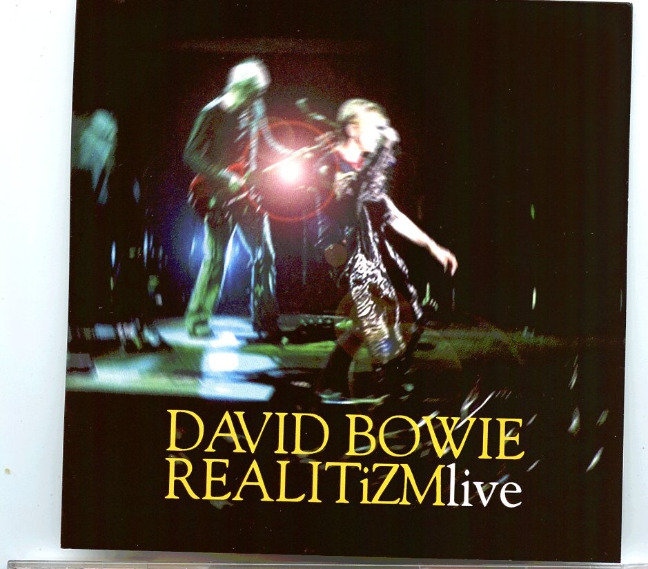 DAVID BOWIE – Realitizm Live ( 2 CD SET )( MIDNIGHT DREAMER ) ( Live at Wien Stadthalle, Austria, October 29th, 2003 ) front cover DAVID BOWIE - Realitizm Live ( 2 CD SET )( MIDNIGHT DREAMER ) ( Live at Wien Stadthalle, Austria, October 29th, 2003 ) front cover