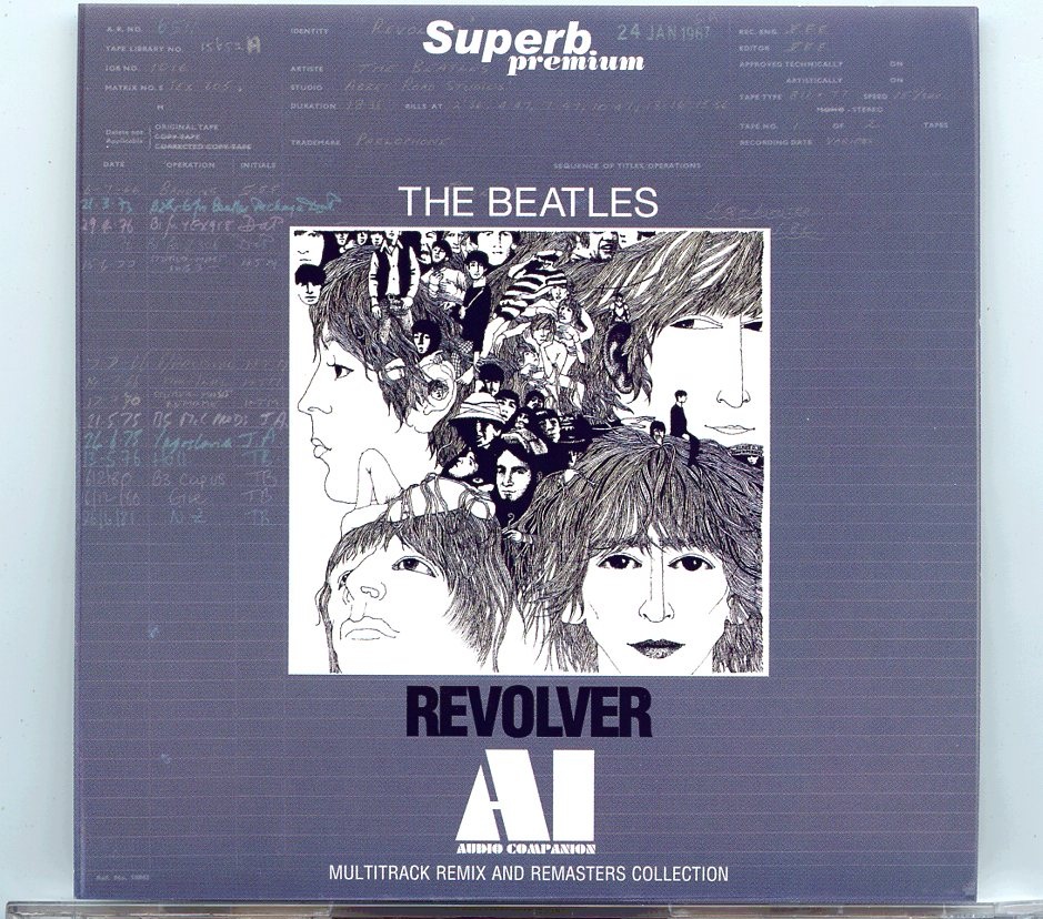 THE BEATLES – Revolver Audio Companion Multitrack Remix And Remaster ( 2 CD SET ) ( 2022 Superb Premium ) front cover THE BEATLES - Revolver Audio Companion Multitrack Remix And Remaster ( 2 CD SET ) ( 2022 Superb Premium ) front cover