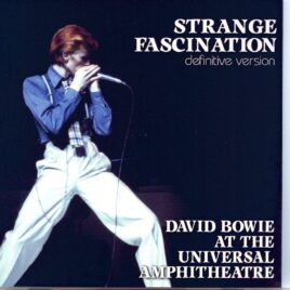 DAVID  BOWIE - Strange Fascination Definitive Edition ( 2 cd set )( HELDEN )  ( Los Angeles Universal Amphitheatre , September 5th , 1974 ) front cover