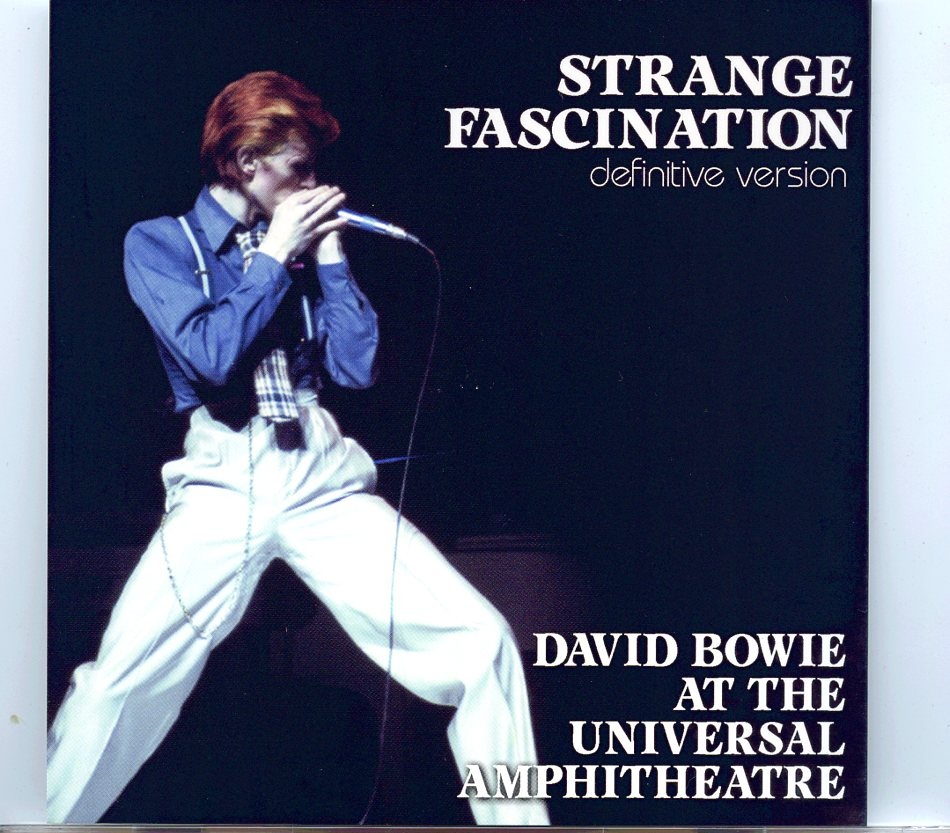 DAVID BOWIE – Strange Fascination Definitive Edition ( 2 cd set )( HELDEN ) ( Los Angeles Universal Amphitheatre , September 5th , 1974 ) front cover DAVID BOWIE - Strange Fascination Definitive Edition ( 2 cd set )( HELDEN ) ( Los Angeles Universal Amphitheatre , September 5th , 1974 ) front cover