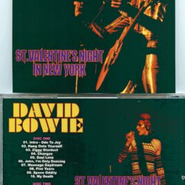 DAVID BOWIE – St. Valentine´s Night in New York ( 2 CD SET ) ( Live at Radio City Music Hall, New York, February 14th, 1973 )