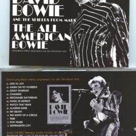DAVID BOWIE – The All American Bowie ( 1 CD ) ( WARDOUR ) ( Long Beach Arena, Long Beach, CA, USA, March 10th, 1973 + Bonustracks )